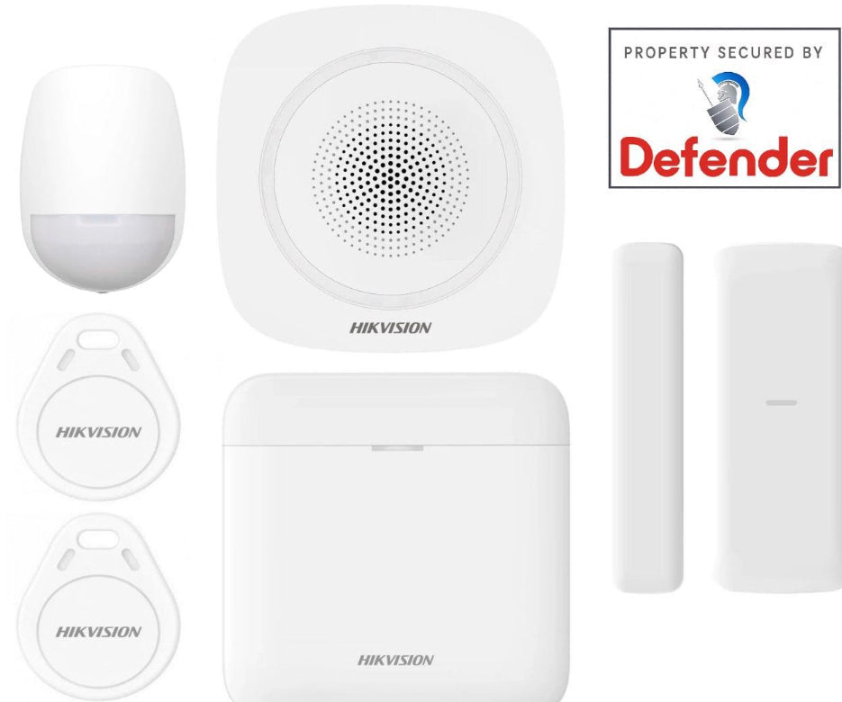 Hikvision AX Pro Light Level Wireless Bundle Apartment Alarm